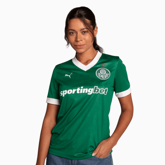 Camisa Feminina Puma Palmeiras 2025/26 I Torcedor