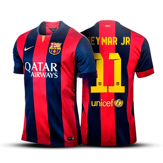 Camisa Barcelona I 2014/2015 - Retrô - NEYMAR JR 11